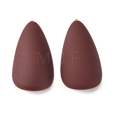 7 Different Size Frosted Solid Color French Short False Nails MRMJ-Q124-M-1
