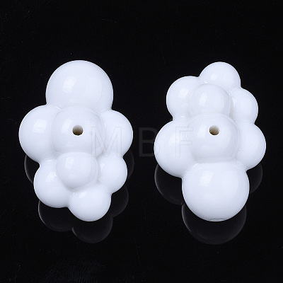 Opaque Acrylic Beads LS-X-OACR-N130-020A-B01-1