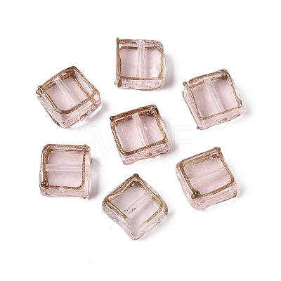 Handmade Gold Sand Lampwork Beads LAMP-N041-01I-1