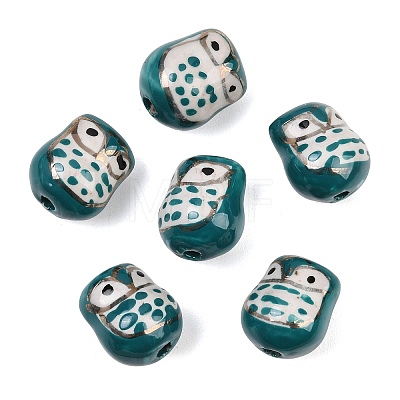 Handmade Porcelain Beads X-PORC-S447-06-1