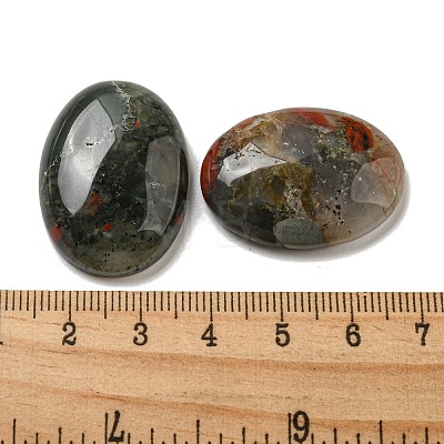 Natural African Bloodstone Cabochons G-C115-01B-11-1