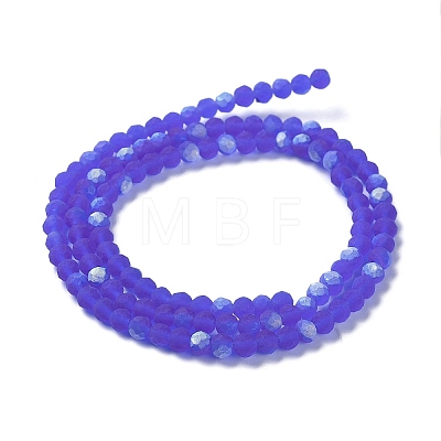 Transparent Glass Beads Strands LS-EGLA-A034-T4mm-MB31-1