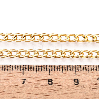 Aluminium Curb Chains CHA-N004-07G-1