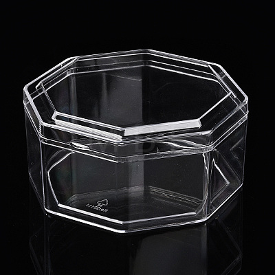 Transparent Plastic Bead Containers CON-N013-04-1