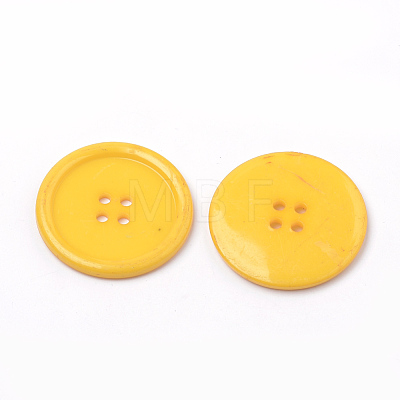 4-Hole Acrylic Buttons BUTT-Q037-01-1