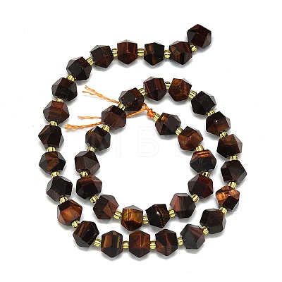 Natural Tiger Eye Beads Strands G-I376-A61-01-1