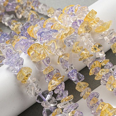 Crackle Glass Bead Strands G-F328-18-A-1