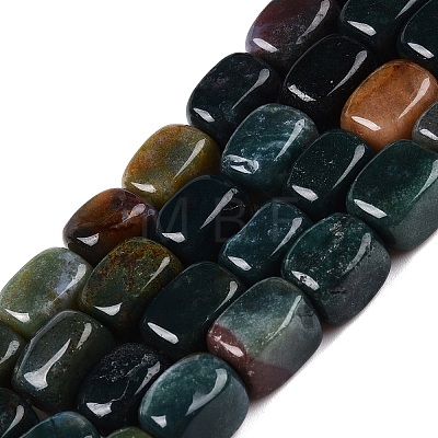 Natural Indian Agate Beads Strands G-T138-108-1