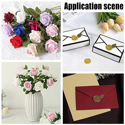 100Pcs Cloth Artificial Leaves AJEW-CY0002-81-1