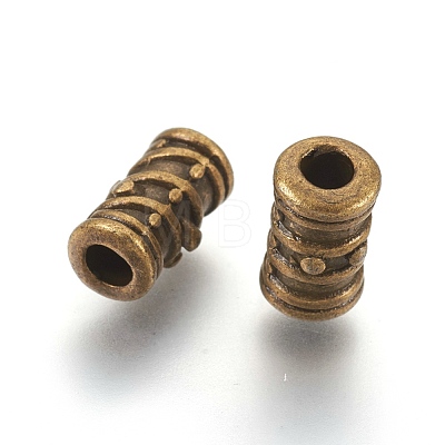 Tibetan Antique Bronze Metal Beads X-MLF0420Y-1