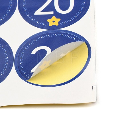 Christmas Advent Calendar Stickers DIY-L050-A04-1