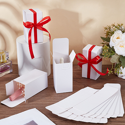 Foldable Creative Kraft Paper Box LS-CON-WH0113-01A-1
