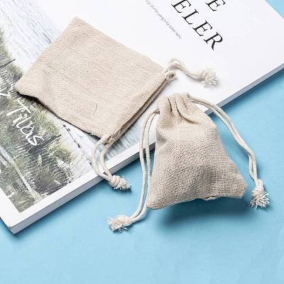 Cotton Packing Pouches Drawstring Bags LS-X-ABAG-R011-8x10-1