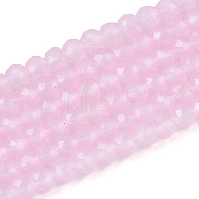 Imitation Jade Glass Beads Strands GLAA-T028-3mm-11E-1