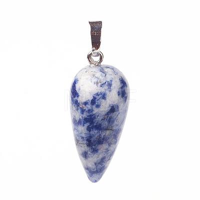 Natural & Synthetic Mixed Stone Pendants G-A167-18-1