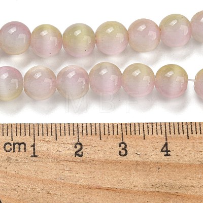 Cat Eye Beads Strands G-K378-A01-01-1