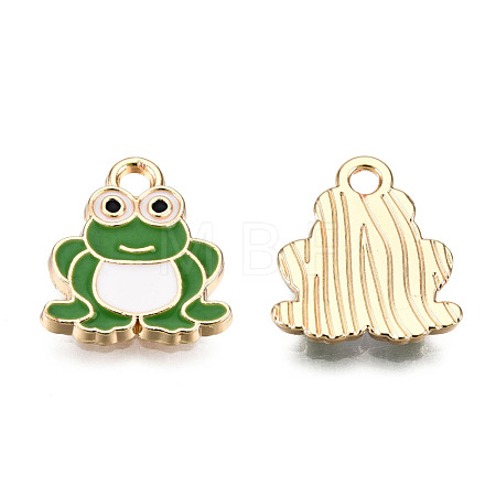 Alloy Enamel Charms X-ENAM-T009-61A-RS-1