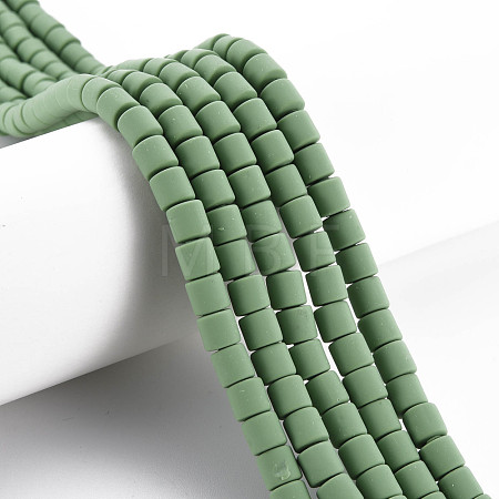 Handmade Polymer Clay Bead Strands CLAY-ZX006-01-103-1