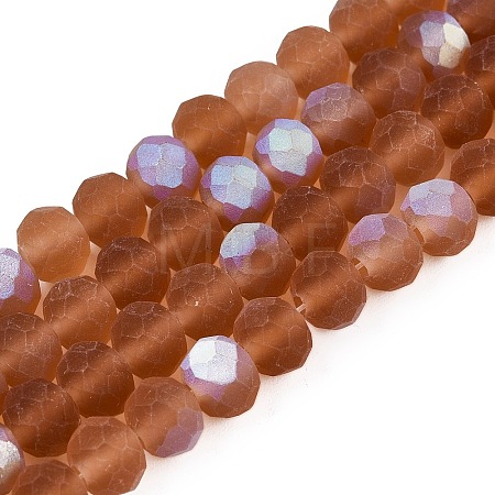 Transparent Glass Beads Strands LS-EGLA-A044-T6mm-MB04-1