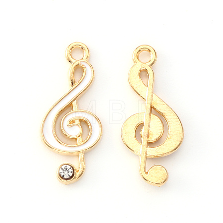 Alloy Enamel Pendants ENAM-S121-021B-1