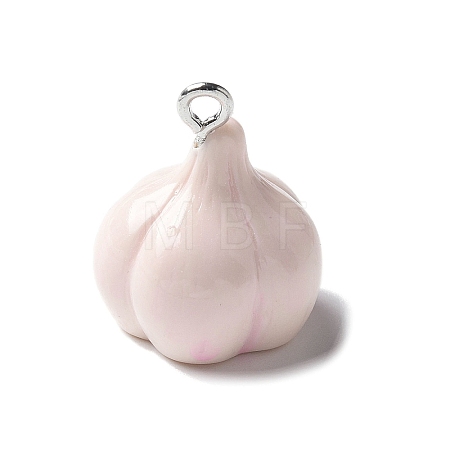 Resin Iron Pendants RESI-D280-08-1