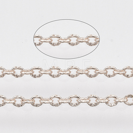 Brass Cable Chains CHC-T008-04RG-1