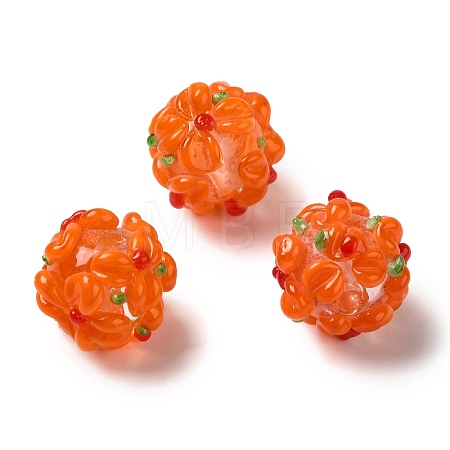 Handmade Lampwork Beads LAMP-B025-03A-08-1