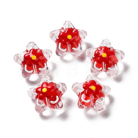 Transparent Glass Beads LAMP-H065-02D-1
