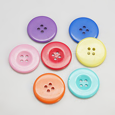 Resin Buttons RESI-D033-28mm-M-1