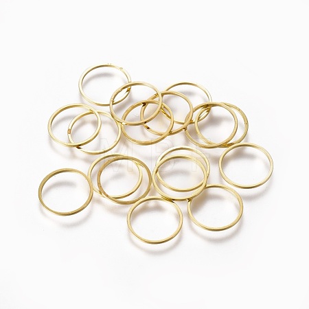 Brass Linking Rings X-EC18714MM-G-1
