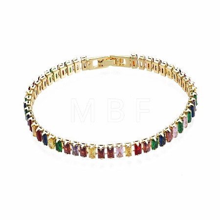 Cubic Zirconia Classic Tennis Bracelet ZIRC-S067-073I-NF-1