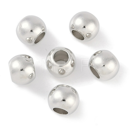 CCB Plastic Round Beads ALUM-U001-07B-09-1