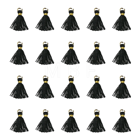 Polycotton(Polyester Cotton) Tassel Pendant Decorations FIND-YW0004-58A-1