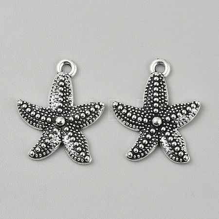 Tibetan Style Alloy Pendants FIND-WH0173-156B-AS-1