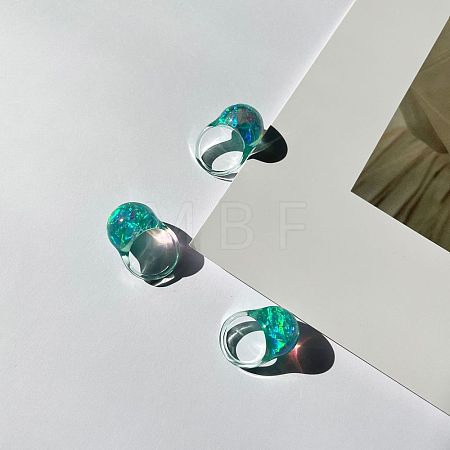 Resin Finger Rings FS-WGCFED9-08-1
