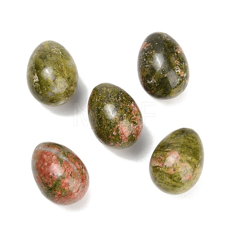Natural Unakite Egg Stone GG-L654-H02-03-1