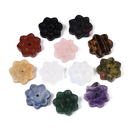 Natural & Synthetic Gemstone Incense Burners G-N345-11-1
