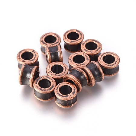 Tibetan Style Alloy European Beads LS-RLF9214Y-NF-1
