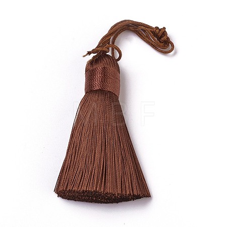 Polyester Tassel Big Pendants HJEW-K030-A-35-1