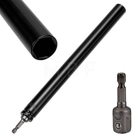 1Pc High Carbon Steel Ceiling Leveling Sleeve Screw Rod AJEW-WA0004-17-1