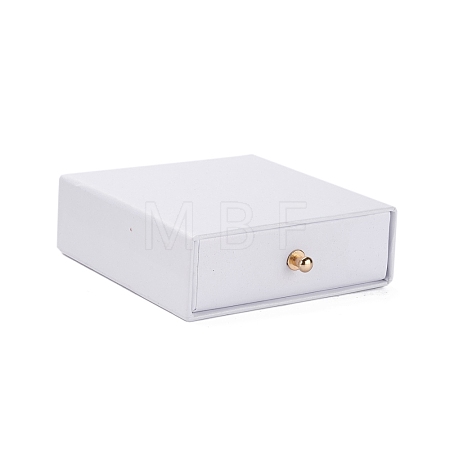 Square Paper Drawer Jewelry Set Box CON-C011-03A-07-1