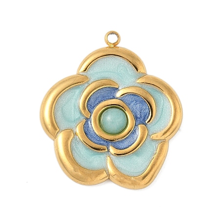 Dyed Natural White Jade Pendants STAS-P404-10D-G08-1