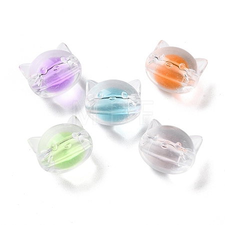 Transparent Acrylic Beads OACR-H112-06C-1