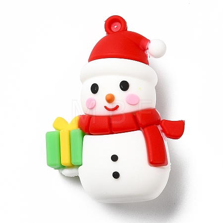 Christmas PVC Plastic Pendants X-KY-C009-17-1