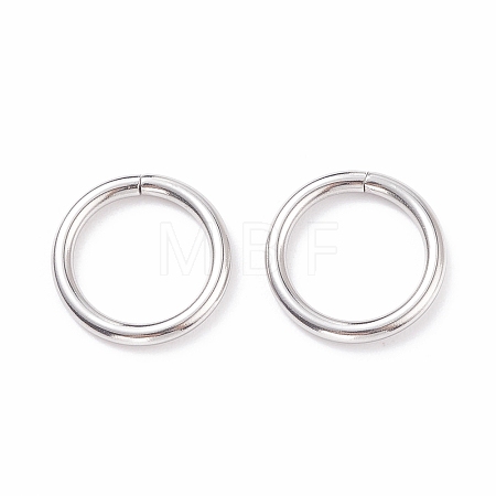 Non-Tarnish 304 Stainless Steel Closed Jump Rings STAS-F174-16P-1