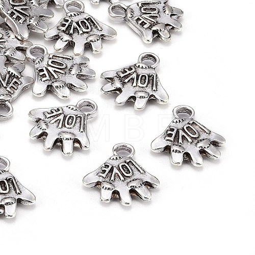 Tibetan Style Charms QA-311Y-NF-1