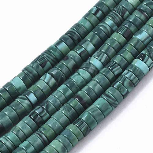 Synthetic Turquoise Beads Strands TURQ-N215-01C-1