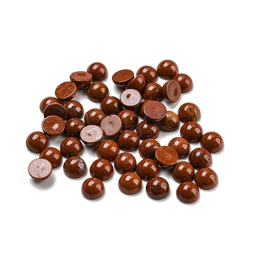 Natural Red Jasper Cabochons G-H309-03-52-1