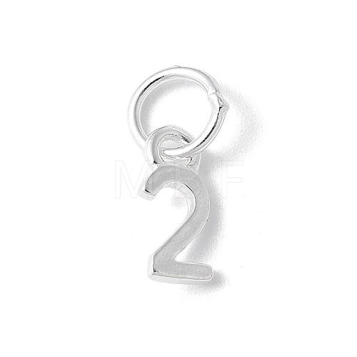 925 Sterling Silver Figure Charms STER-M093-05S-02-1