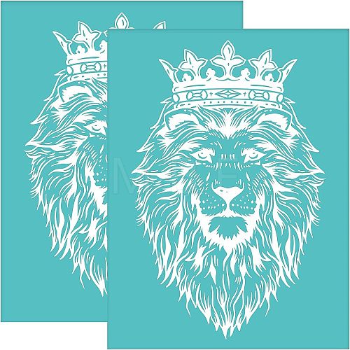 Self-Adhesive Silk Screen Printing Stencil DIY-WH0338-046-1